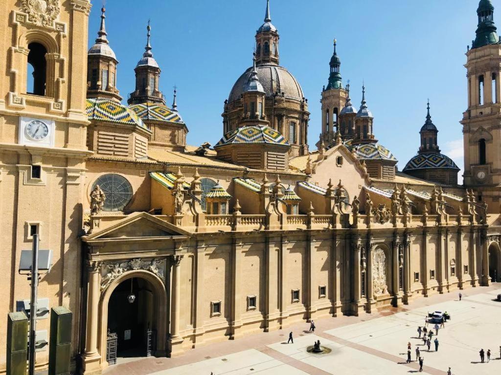 Vtz El Balcon A La Basilica I - Vistas Inmejorables A La Basilica Del Pilar! Apartamento Saragoça Exterior foto